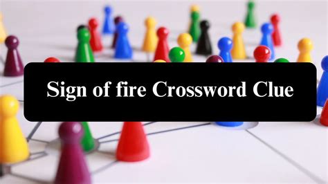 end of a fire crossword clue